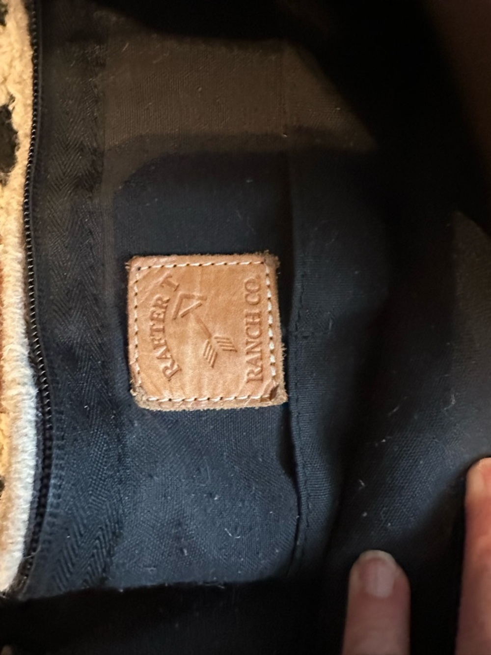 Rafter T Ranch Co western blanket purse - Picture 5 of 5